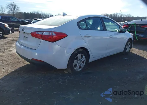 2016 Kia Forte Lx from USA, damaged, VIN KNAFX4A62G5528245